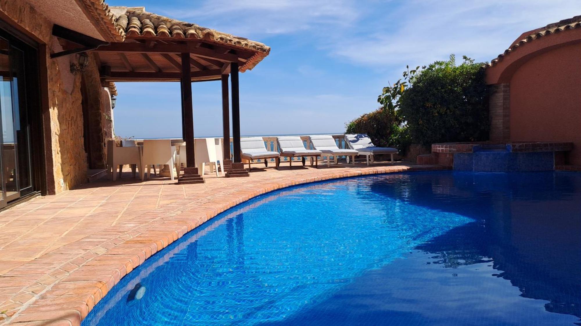 Villa Puerto Blanco Calpe Eksteriør billede